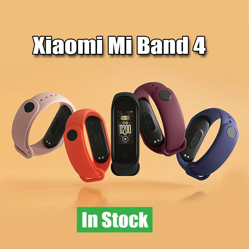 Xiaomi mi Band 4 глобальная Версия смарт-браслет mi band 4 браслет сердечного ритма фитнес цветной экран Bluetooth 5,0 китайская версия