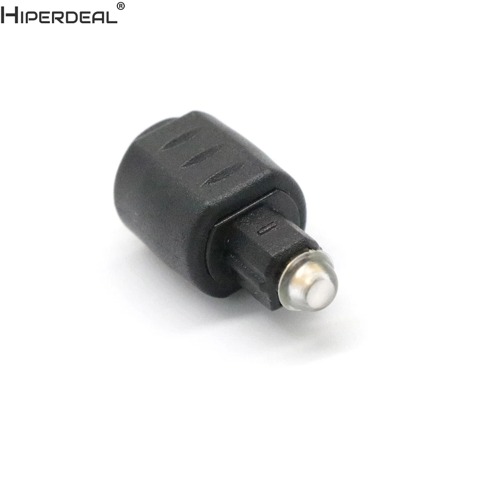 

HIPERDEAL Optical 3.5mm Female Mini Jack Plug To Digital Toslink Male Audio Adapter Oct30
