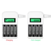PALO-pilas recargables NI-MH AAA, 1100mAh, 1,2 V, con pantalla LCD, cargador de batería inteligente de 1,2 v ► Foto 2/6