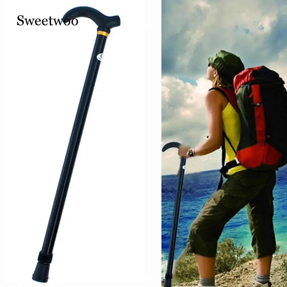 

1pc Retractable Anti Shock Walking Sticks Telescopic Trekking Hiking Poles Ultralight Sports Camping Mountaineering Crutch