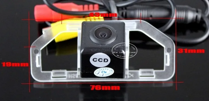 Liislee Car Parking Back Up Camera For Toyota Camry 2012 2013  Rear View Camera  HD CCD RCA NTST PAL  Reverse Hole OEMsize