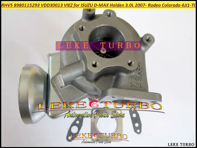 RHV5 8980115293 VDD30013 VIEZ Turbo Turbocharger For ISUZU D-MAX For HOLDEN 3.0 CRD 2007- Rodeo Colorado 4JJ1T 4JJ1-TC 3.0TD 3.0L 163HP (8)