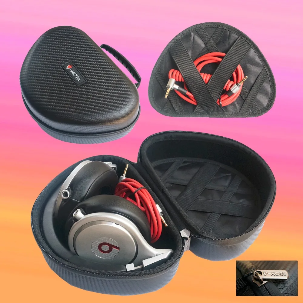 V MOTA TDI headphone suitcase Carry case boxs For Monster Inspiration VEKTR Beats Studio 2 0 wireless Beats PRO DETOX headset