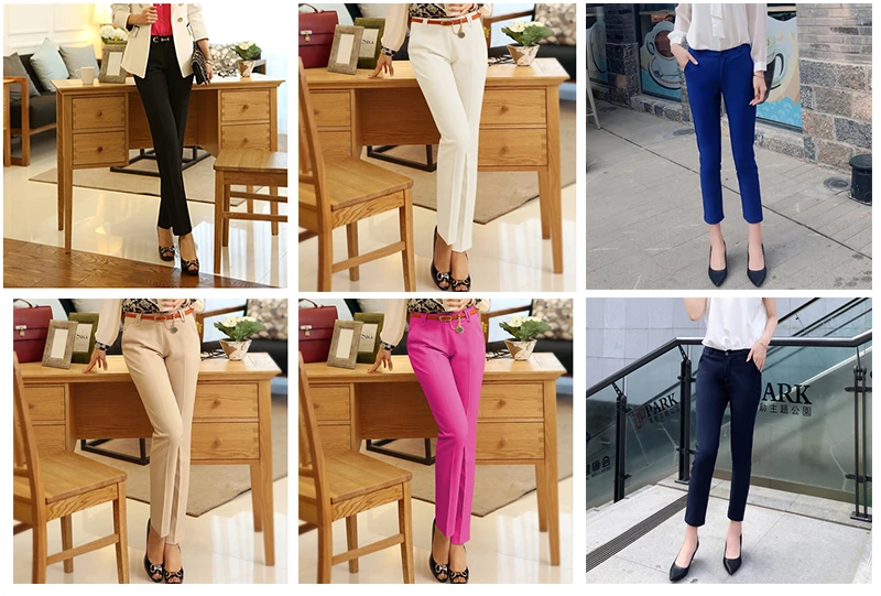 Повседневные Прямые женские брюки-карандаш больших размеров 4XL, новинка, формальные брюки для работы в офисе, Модные Узкие женские брюки с талией для мам