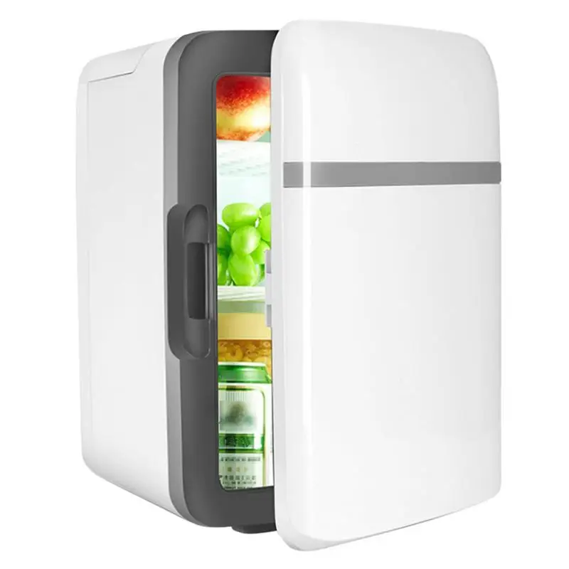10L Мини Портативный охлаждающий согревающий холодильник морозильник теплый плед для авто автомобиля дома на открытом воздухе пикника путешествия - Название цвета: Gray