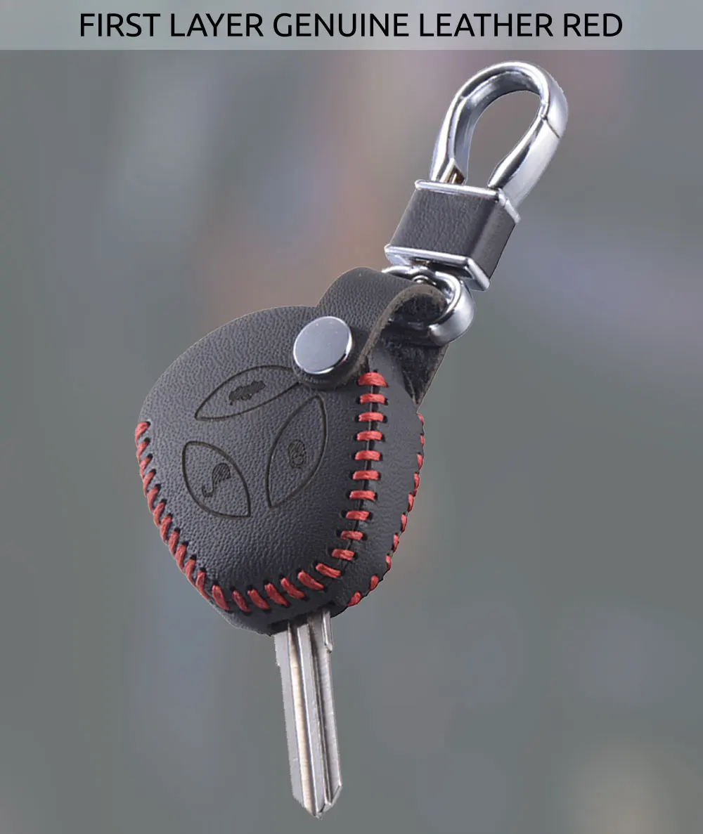 Топ Кожаный чехол для ключей для LADA Priora Sedan sport Largus Kalina Uncut Granta Vesta X-Ray, авто брелок чехол в виде ракушки брелок для ключей