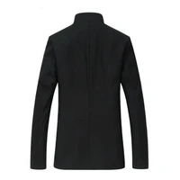 Slim Fit Double Collar Suit Jacket Japanese Style Traditional Tunic Coat School Uniform 2