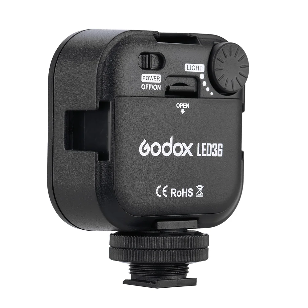 Original Godox LED36 LED Video Light 36 LED Lights Lamp Photographic Lighting 5500~6500K for DSLR Cameras Camcorders mini DVRs-3