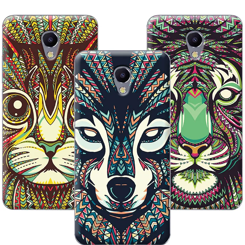 

For Meizu M5C Cases Dark Men's Style Painted Meizu M5C Case Cover Soft TPU Silicon Funda For Meizu M 5C M5 C 5.0 inch+ Gift