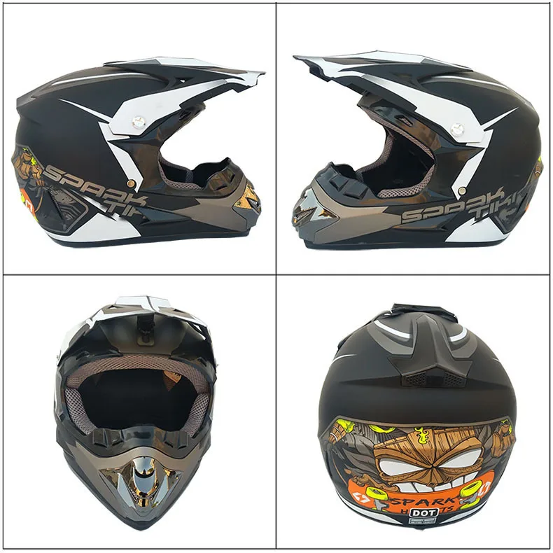 Мотоцикл взрослых Мотокросс внедорожный шлем Moto ATV для езды на велосипеде по бездорожью и склонам MTB DH гоночный шлем кросс шлем capacetes