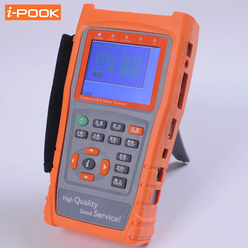 UTP Cable Tester 3.5" LCD CVBS CCTV Tester Monitor AHD Camera Testing