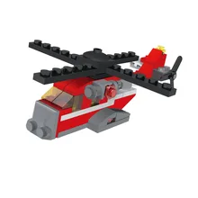 DHL 100 шт. просвещение образовательный строительные блоки игрушки военный вертолет DIY строительные блоки, игрушки для детей playmobile подарки STBB702