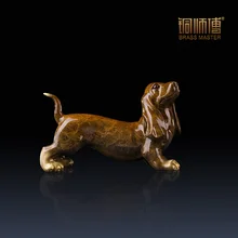 Медь мастер Медь украшения "Такса" один из домашнего интерьера ремесла украшения гостиной украшения