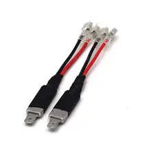 2 pcs H1 Farol Do Carro Lâmpada Soquete do Conector Plug para Auto H1 HID Xenon Luz Lâmpada LED Conversor de Cabo Adaptador acessórios