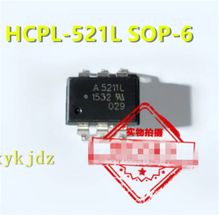1Pcs/Lot , A5211 HCPL5211 HCPL 5211 ASSR 5211 ASSR 5211 301E DIP 6/SOP ...