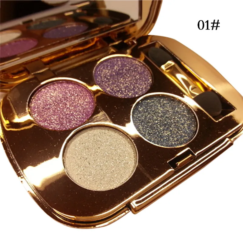 Buy 4 Colors Pallete Diamond Eyeshadow Brand Pigment