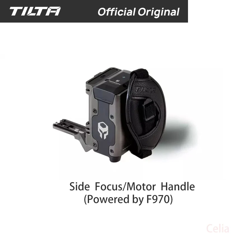 

TILTA bmpcc Cage accessories Side Power TA-SFH-MHC2-G side focus handle w R/S for SONY F970 Battery Samsung T5 SSD card holder