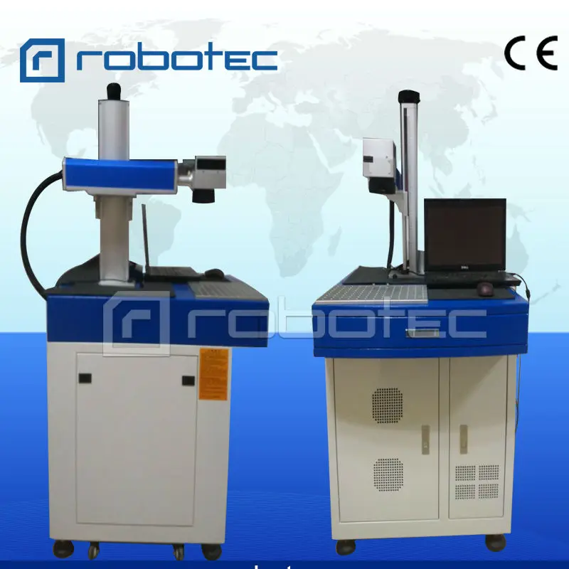 Высокое качество 10 W/20 Вт/30 Вт волоконно-лазерная маркировочная машина цена на металл