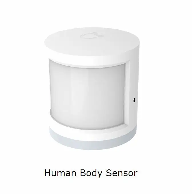 Xiaomi Mijia Умный домашний шлюз дверь окно человеческого тела датчик температуры и влажности переключатель видеокамера со встроенным видеомагнитофоно зарядное устройство - Цвет: Human Body Sensor
