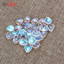 Meibeads 12.5*11mm na moda de vidro peixe escala forma espaçador de vidro pingentes para acessórios ajuste pulseira diy jóias fazendo ey5532