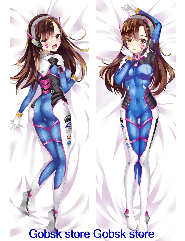 Аниме OW Mercy& Mei& Tracer& Widowmaker& D. Va& SOLDIER: 76& mcchini otaku Подушка «Dakimakura» чехол обнимающий тело наволочка