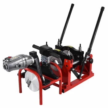 

63-160 220v Hand Push Type Pipe Hot Melt Machine Butt Welding Machine Butt Fusion Welder Tool For PE 1700W 220 Degrees 63-160mm