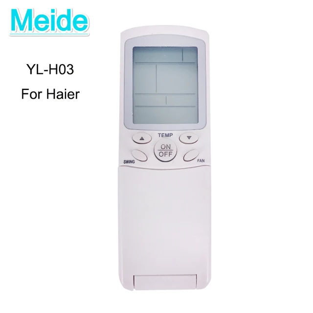Cheap Replacement AC Remote Control YL-H03 For Haier Window Wall Mounted Portable Air Conditioner Remote Control YR-H07 YR-H08 YR-H10 Cheap Replacement AC Remote Control YL-H03 For Haier Window Wall Mounted Portable Air Conditioner Remote Control YR-H07 YR-H08 YR-H10