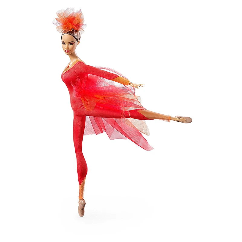 Барби Оригинальная кукла розовая этикетка Actionr Misty Copeland ColletorToy для девочек подарок на день рождения девочка игрушки подарок Boneca DGW41