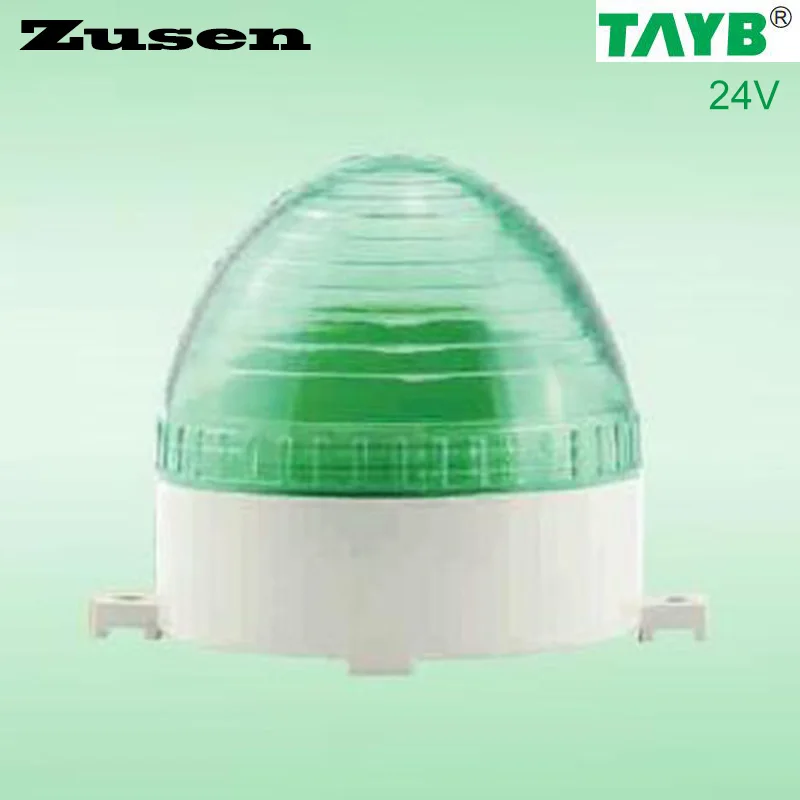 

Zusen TB60 24V GREEN led small Signal Warning Light LED Lamp small Flashing Light
