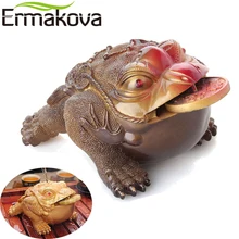ERMAKOVA 3 разных стиля Статуэтка лягушки из смолы меняющая цвет