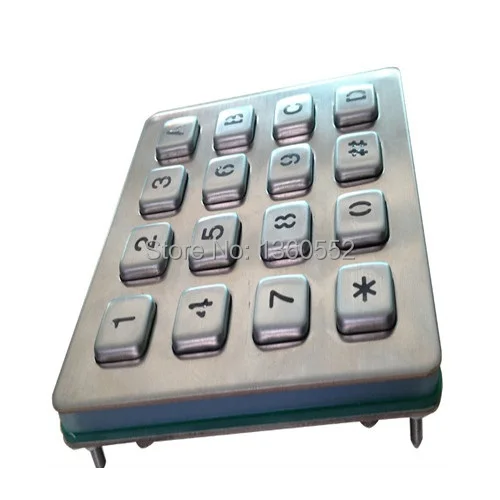 Клавиатура со светодиодной подсветкой 16 клавиш 4 х4 кнопки|keypad watch|button apparelkeypad types |