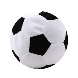 Футбольный мяч Подушка Пушистый Плюшевый бросок Мягкая прочная спортивная игрушка подарок для украшения детской комнаты