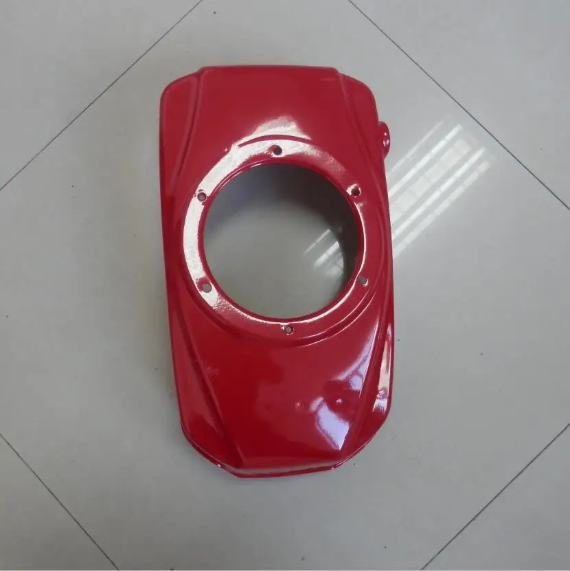 US 5 OFF FAN COVER FITS HONDA GXV160 VERTICAL SHAFT HR 216 195 196 SERIES LAWN MOWER RED BLACK ENGINE COWL FLYWHEEL SHROUND In Tool Parts