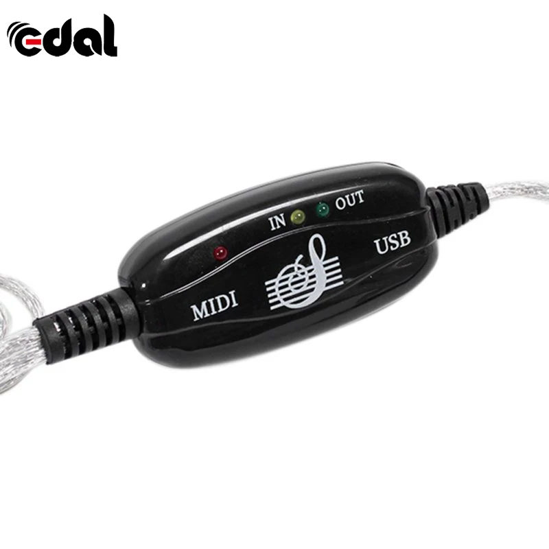 Универсальный 5-контактный разъем MIDI кабель Линия музыкальный редактор миди USB кабельная Клавиатура кабель D66