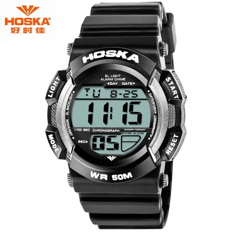 Mens font b Watch b font Brand LOGO Luxury HOSKA font b Sport b font Children Mens font b Watch b font Brand LOGO Luxury HOSKA font b Sport b font Children