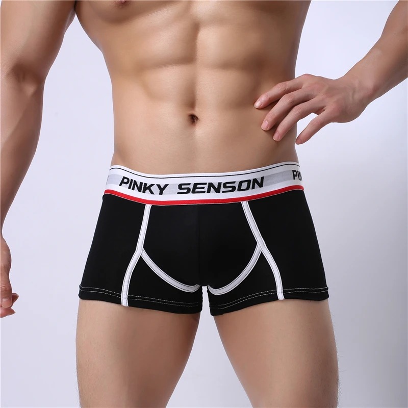 Новое мужское нижнее белье из модала Pinky Senson шорты боксеры с дизайном переменного