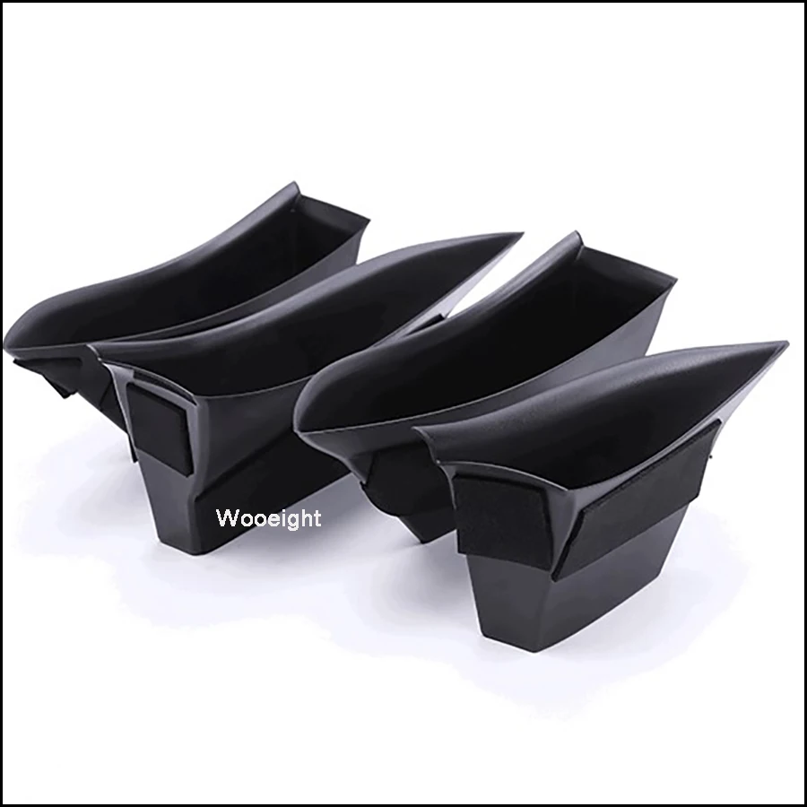 4Pcs For Mercedes Benz S Class 2014-2017 Car Armrest Box Door Handle Storage Glove Box Holder Container Organizer (4)