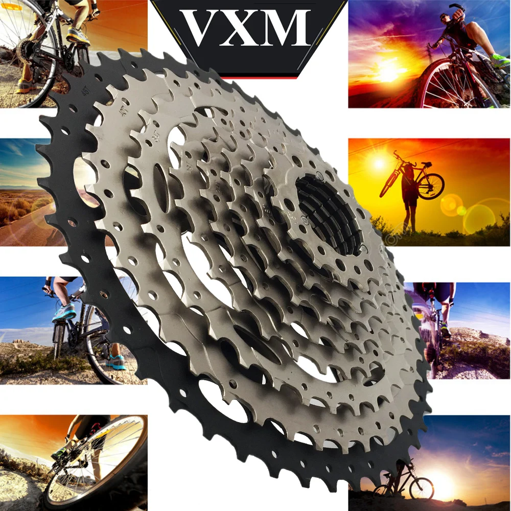 VXM велосипед свободного хода MTB свободного колеса карты типа маховик 10 скоростей 11-32 T/34 T/36 T/40 T/42 T/46 T MTB кассета свободного хода запчасти для велосипеда