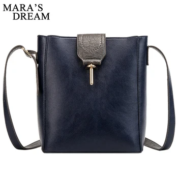 

Mara's Dream Brand Crossbody Bag Solid Color Hasp Big Capacity Handbags Women Bags Designer Bags for Women 2018 Bolsa Feminina