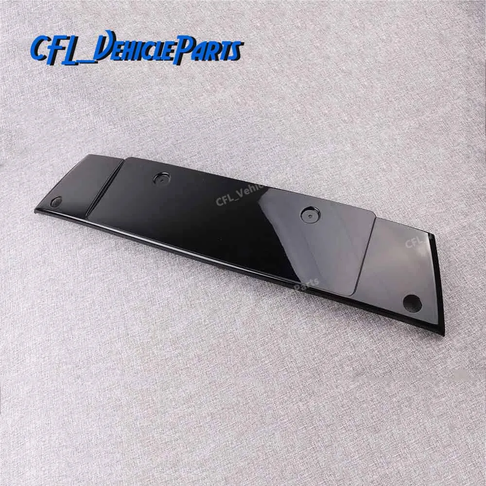 

Black Front Bumper License Plate Mount Holder Bracket 4E0807287A For Audi A8 S8 Quattro 2004 2005 2006 2007