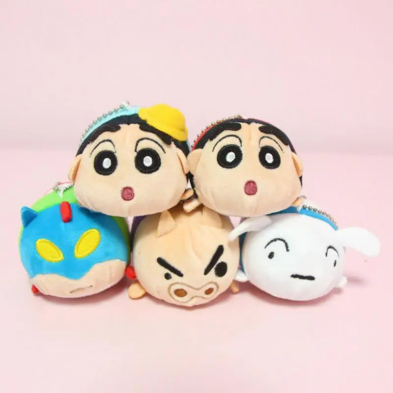 1 шт. Милый Мультфильм Crayon Shin Chan плюшевая игрушка чучело брелок Плюшевая Кукла