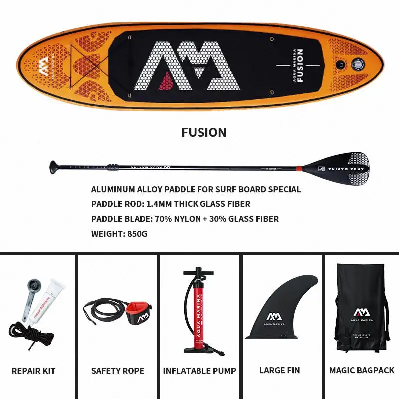 Аква-Марина FUSION новая доска для серфинга Sup доска для серфинга надувная доска для серфинга - Цвет: Set A