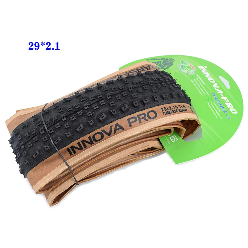 INNOVA-PRO Pneu 27,5 29 Mtb TLR бескамерные велосипедные шины 27,5*2,1 29*2,1 60TPI команды бескамерные готовые шины для горных велосипедов 29er AM FR - Цвет: 29x2.1