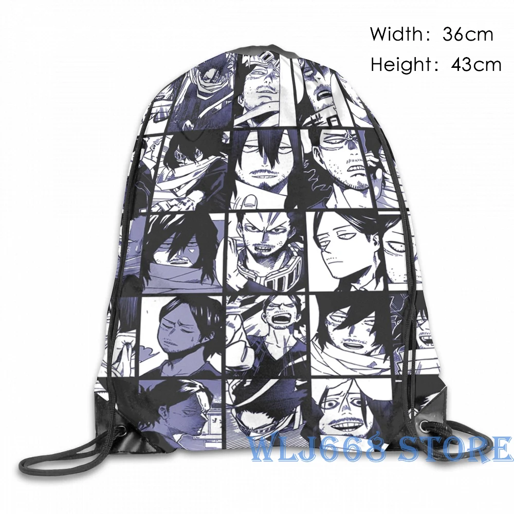 Сумка через плечо с забавным графическим принтом женский рюкзак Aizawa Shota Collage