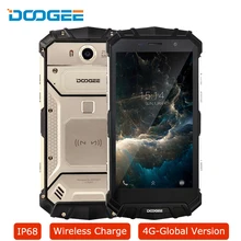 IP68 DOOGEE S60 Smartphone Android 7.0 Wireless Charge Octa Core 6GB 64GB 21MP 12V 2A 5580mAh 5.2″FHD Waterproof 4G Mobile Phone