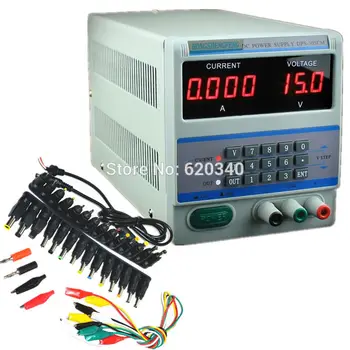 

4Ps Display 30v 5a adjustable digital dc power supply DPS-305CM storage lock Features for Laptop Repair 37 free Plugs