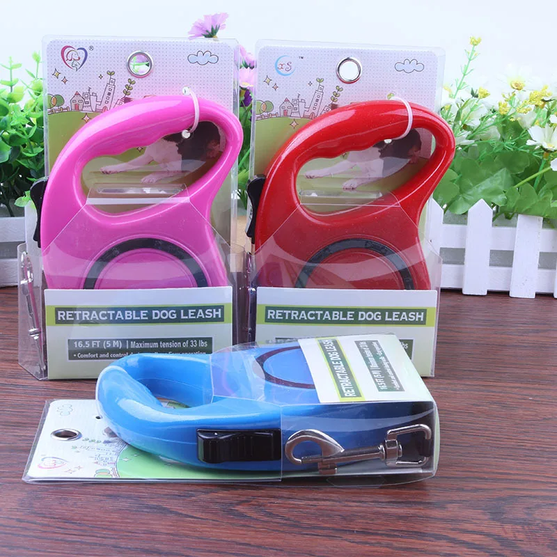 

Pet extended telescopic lead rope is suitable for small and medium sized dogs and small cats and dogs PL004