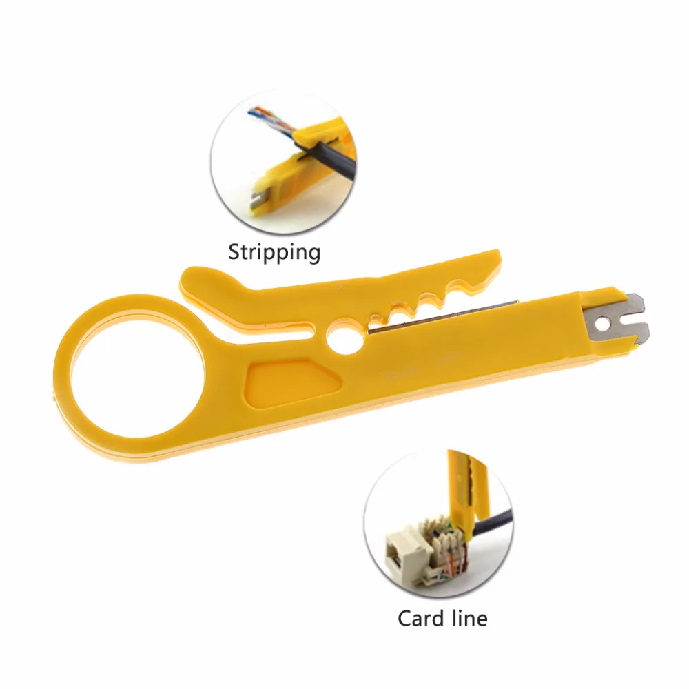 

Plastic Convenient Wire Stripper Pliers Crimping Tool Cable Stripping Wire Cutter