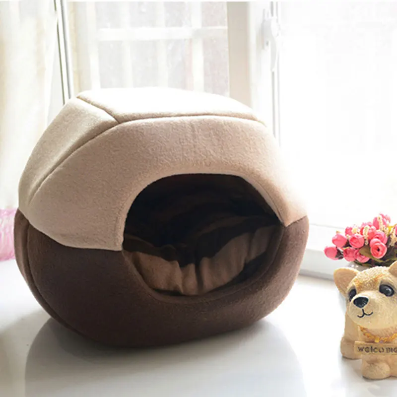 Горячая креативная маленькая собака домик для кошки питомца мягкое теплое щенячье гнездо кровать дом собаки кровати товары для домашних животных