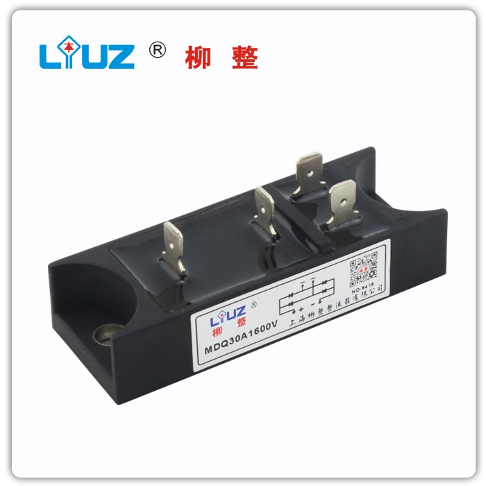 

[ZOB] RELAY MDQ30A1600V - - Fuji type auxiliary current accessories single phase bridge rectifier bridge --10PCS/LOT
